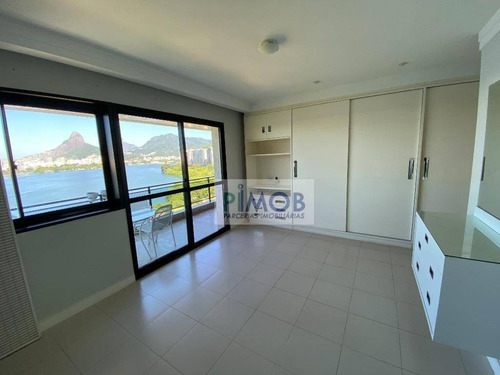 Imagem 20 de 27 de Espetacular Apartamento Com Vista Panorâmica E Com 4 Quartos À Venda, 200 M² Por R$ 4.700.000 - Lagoa - Rio De Janeiro/rj - Ap1309