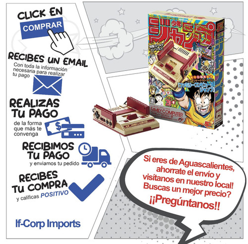 Nintendo Famicom Gold Edition Shonen Jump 50th Aniversary