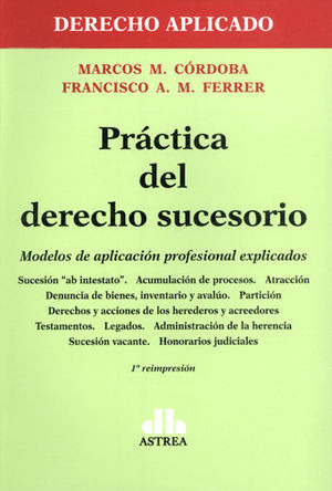 Libro Práctica Del Derecho Sucesorio Original