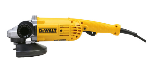 Imagen 5 de 10 de Esmeriladora angular DeWalt DWE490 de 50 Hz/60 Hz color amarillo 2200 W 120 V + accesorios