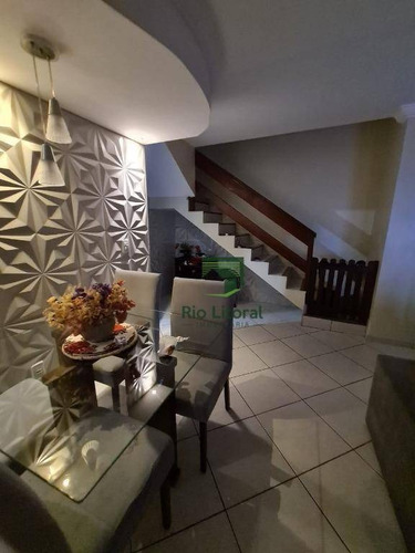 Imagem 18 de 26 de A Imobiliária Rio Litoral Oferece Para Venda Casa Duplex Bairro Jardim Mariléa Rio Das Ostras/rj. - Ca1186