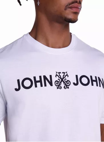 Camiseta John John Basic Logo Masculina