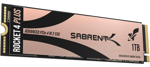 Ssd Sabrent Rocket 4 Plus 1tb M.2 Pci-e Gen4 Nvme - 7000mb/s