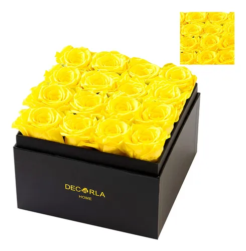 comprar Caja Rosa Preservada Para Dia San Valentin Eterna Decoracion