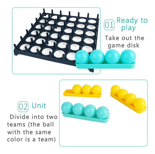 Bounce Off Game - Juego De Mesa Familiar Para Aliviar La Pre