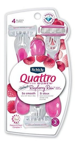 Schick Quattro Para Mujeres Maquinillas De Afeitar Desechabl