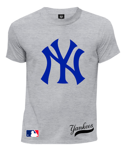 Camiseta Baseball Mlb Logo New York Yankees 