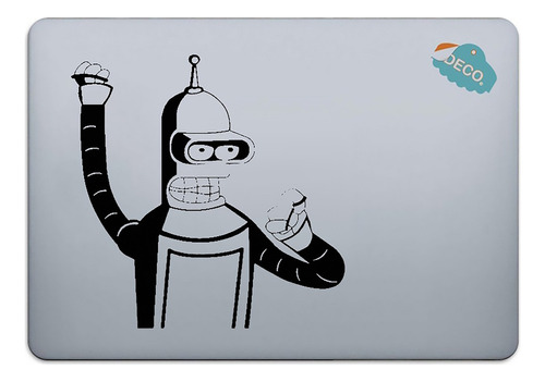 Stickers Para Laptop O Portatil Stickers Bender Futurama