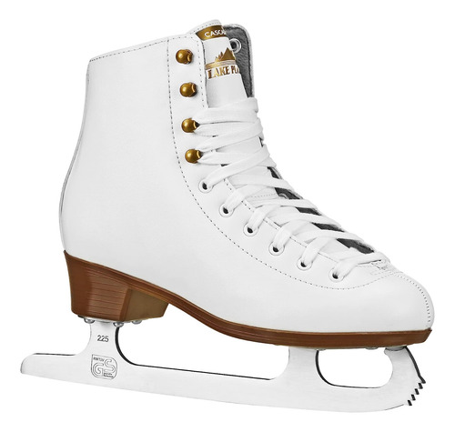 Cascade - Patín De Hielo Para Mujer, Color Blanco, Talla 6