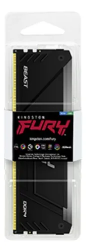 Memoria Ram Kingston Fury Beast Rgb Ddr4 32gb 3200 Mhz