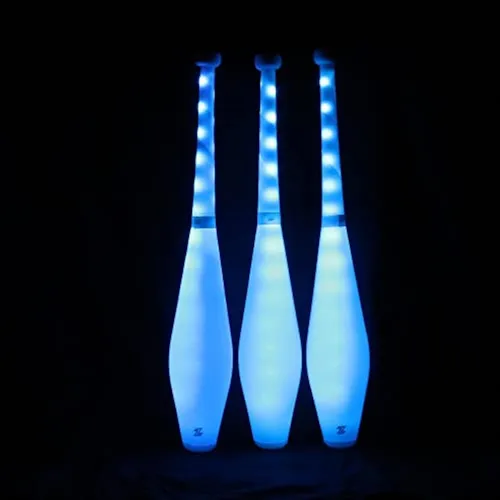 Zeekio - Palos De Malabares Con Luz Led Multicolor -