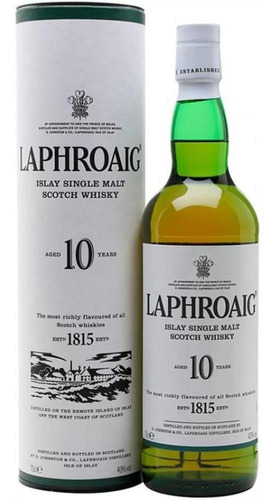 Whisky Laphroaig 10 Anos 700ml