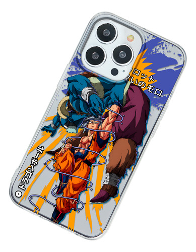 Funda Para iPhone Dragon Ball Super Goku Moro Antigolpes