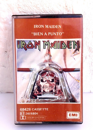 Casete  Iron Maiden Bien A Punto  Ed Ar Oka (Reacondicionado)