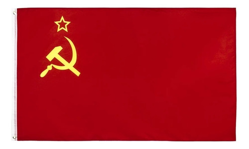 Bandera Comunista Soviética Urss - Calidad A1   90x150 Cm