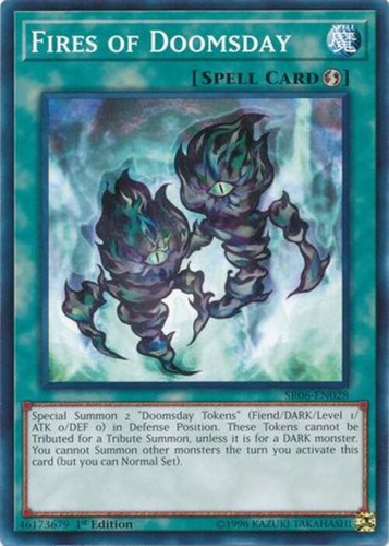 Fires Of Doomsday (sr06-en028) Yu-gi-oh!