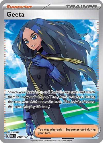 Pokemon Tcg Paquete Geeta Special Illustration Rare Y Ultra