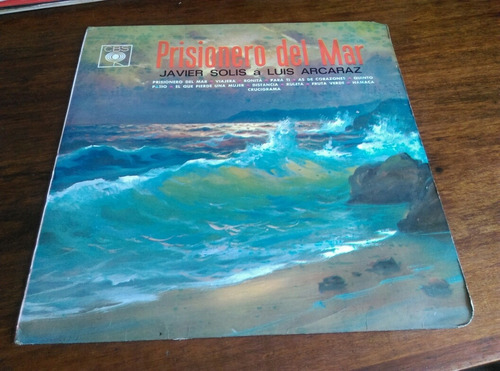 Vinilo Javier Solís- Prisionero Del Mar.   Ljp