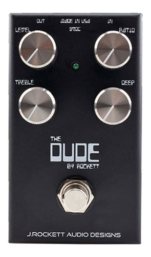Pedal de efecto J. Rocket Audio Designs The Dude V2  negro
