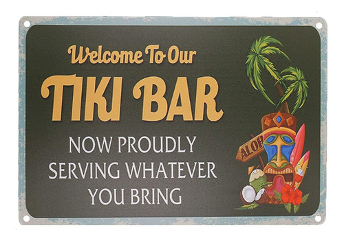 Bienvenido A Nuestro Bar Tiki, Que Ahora Sirve Con Orgu...