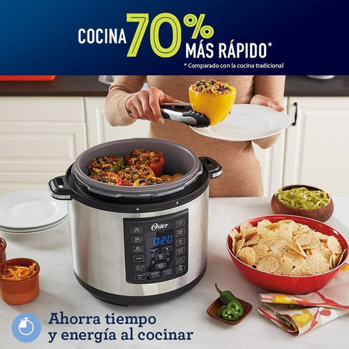 Multi-olla Rápida Oster® 5,7 Litros Y 12 Funciones