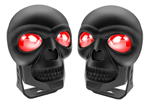 Faros Auxiliares Decorativos De Halloween Para Auto Y Moto