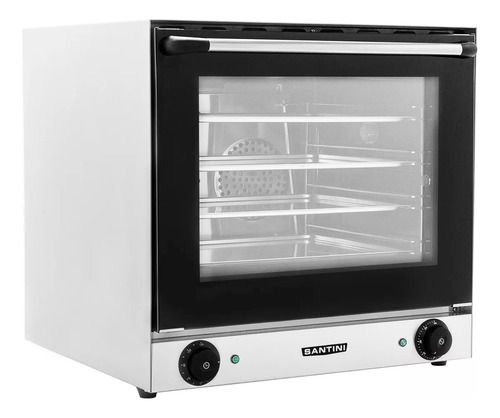 Horno Convector Electrico Santini Mc 600 4 Bandejas Pastelero Panadero Repostero 