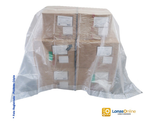Lona Plástica 10x8 Transparente Multiuso Impermeável
