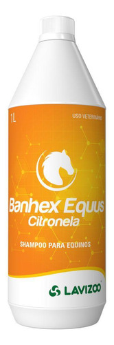 Shampoo Banhex Equus Citronela - 1 Litro