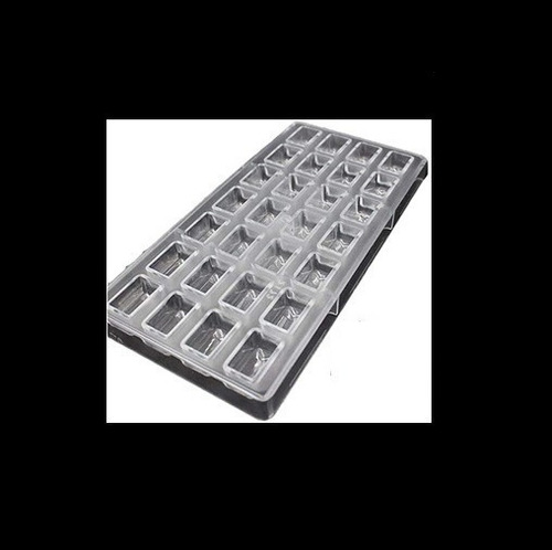 2 Moldes Chocolate Moldes De Chocolate Policarbonato Rectang