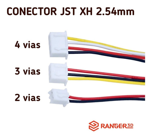 Conector 4 Vias Impressora 3d - Motor De Passo Nema