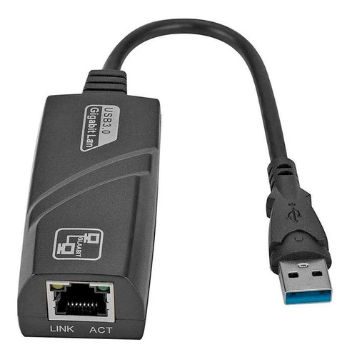 Adaptador - Convertidor Lan Red Rj45 Ethernet A Usb 3.0 Pc