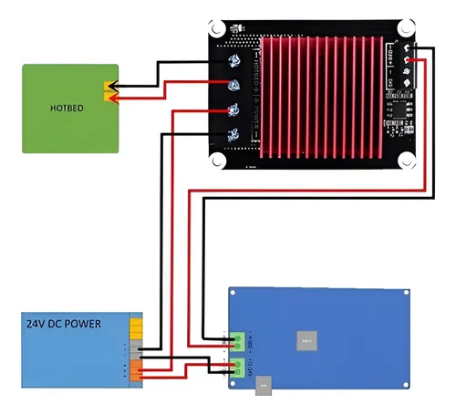 Mosfet 30a Cama Caliente O Extrusor Impresora 3d Prusa I3