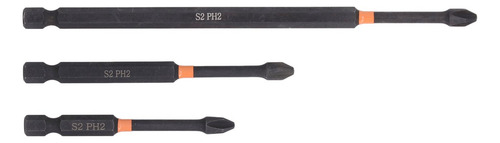 Juego De Puntas De Destornillador, 6 Piezas, Acero Aleado, P