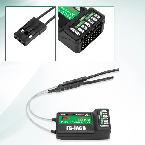 Receptor Flysky Fs-ia6b 6 Canales 2.4g Ibus Compatible