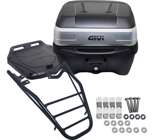Kit Bau 33 L + Bagageiro Neo 125 ( Serve P/ Todos Anos)