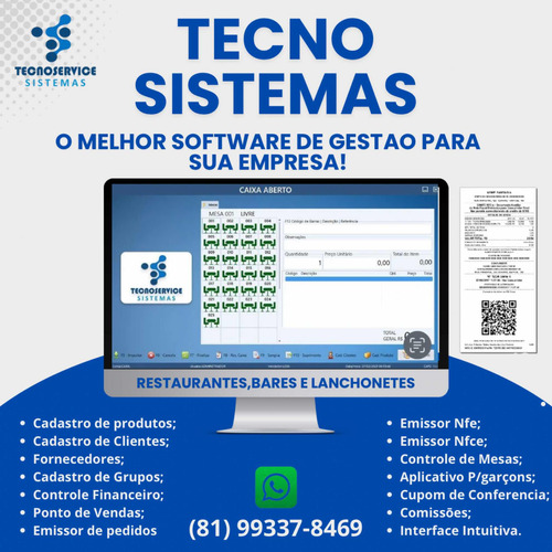 Sistema De Gestão ( Fiscal E Não Fiscal )