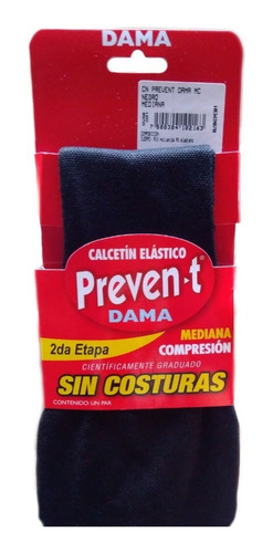 11 Pares De Calcetines Preven-t Para Dama Control De Varices