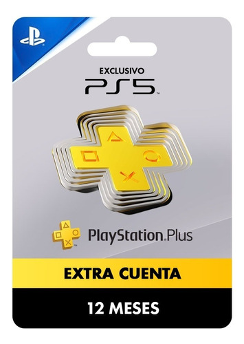Playstation Ps Plus Extra 12 Meses Ps5 | Fullgameschile