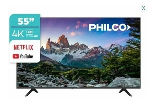 Televisor Smart Tv 55'' Philco Led 4k Brg Digital