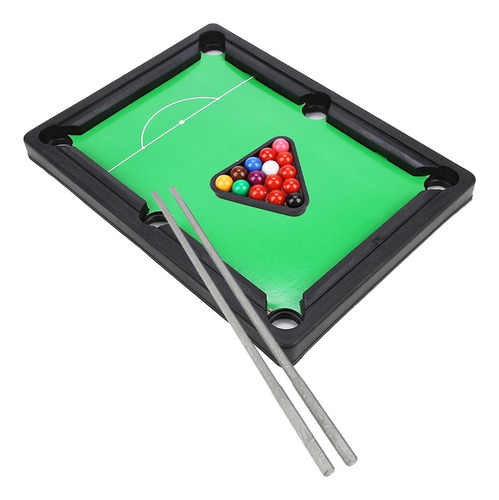 Mini Kit De Mesa Sinuca Para Brincar De Bilhar Com Acessório