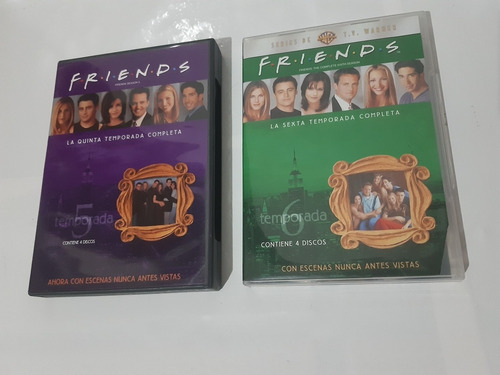 Friends Amigos Serie Temporada 5 Y Temporada 6 (Usado)