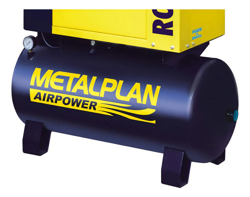 Compressor De Ar De Parafuso 6 Hp 100 Litros 12 Bar - Rp6