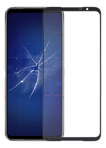 Lente De Cristal De Pantalla Con Oca Para Asus Rog Phone 6