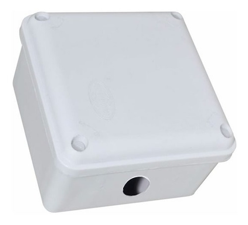 Caja De Paso 10x10 Plastica Ideal Para Cctv Camaras De Segur