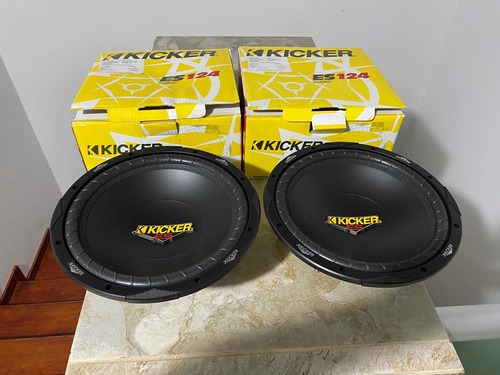 Woofers Kicker 12 Pulgadas Old School Es124