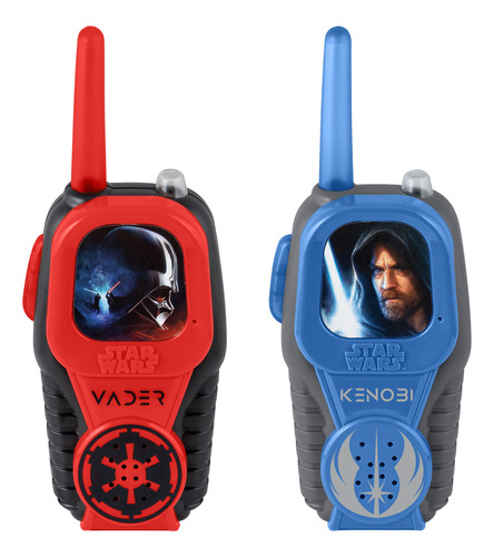 Ekids Obi Wan Kenobi - Walkie Talkies De Juguete Para Ninos,