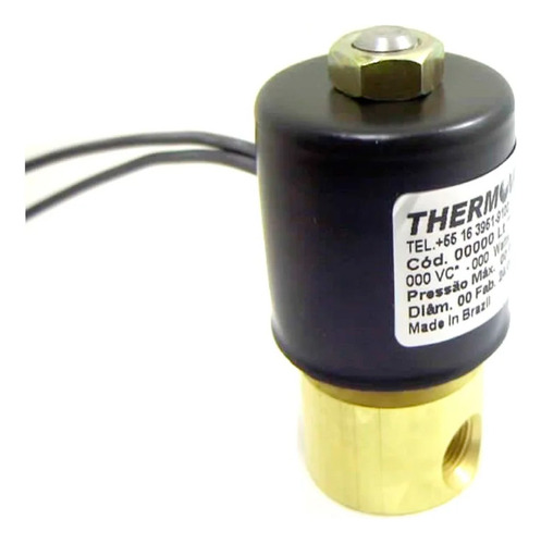 Válvula Solenoide Óleo / Fluido / Ar / Etc - 07304 Thermoval