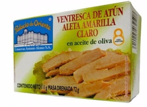 Ventresca De Atun Claro Aleta Amarilla 111gr