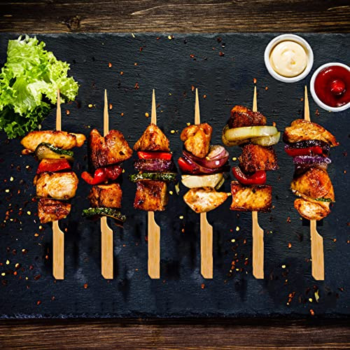 200 Pcs De Brochetas De Bambú Aperitivos, Palillos De ...
